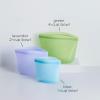 imageStasher Premium Silicone Reusable Food Storage Bags 3Pack Multi MultiUse Food Storage Bags Lunch Bag Travel Containers BPA Free Leakfree DishwasherSafe EcofriendlyBlue  Lavender  Green