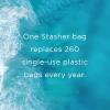 imageStasher Premium Silicone Reusable Food Storage Bowl Blue Microwave Sous Vide Dishwasher Oven and Freezer Safe BPA Free Leakfree Ecofriendly 8Cup BowlBlue