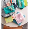 imageStasher Premium Silicone Reusable Food Storage Snack Bag Aqua Microwave Sous Vide Dishwasher Oven and Freezer Safe BPA Free Leakfree Ecofriendly 12 OzAqua