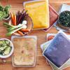 imageStasher Premium Silicone Reusable Food Storage Half Gallon Bag Red Microwave Sous Vide Dishwasher Oven and Freezer Safe BPA Free Leakfree Ecofriendly 64 OzAmethyst