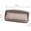 imageStasher Premium Silicone Reusable Makeup Everyday Bag Taupe Beauty ampamp Travel Toiletry Bag Storage Bag Organizer Dishwasher ampamp Heat Safe TSA Friendly BPA Free Leakfree Eco Friendly 26 OzEveryday