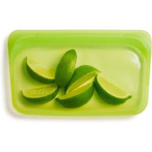imageStasher Platinum Silicone Food Grade Reusable Storage Bag Lime Snack  Reduce SingleUse Plastic  Cook Store Sous Vide or Freeze  Leakproof DishwasherSafe Ecofriendly  12 Oz