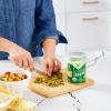 imageStasher Premium Reusable Silicone Stretch Lids 3Pack Box  Large Clear 9 Lids Airtight Seal Food Container Covers BPA Free Leakfree Dishwasher Safe Microwave Safe EcoFriendlySmall 3Pack