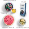 imageStasher Premium Reusable Silicone Stretch Lids Variety 4Pack Clear 9 65 45 25 Airtight Seal Food Container Covers BPA Free Leakfree Dishwasher Safe Microwave Safe EcoFriendly