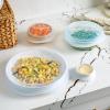 imageStasher Premium Reusable Silicone Stretch Lids Variety 4Pack Clear 9 65 45 25 Airtight Seal Food Container Covers BPA Free Leakfree Dishwasher Safe Microwave Safe EcoFriendly
