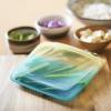 imageStasher Premium Silicone Reusable Food Storage Bags 6Pack Tie Dye Multi MultiUse Food Storage Bags Lunch Bag Travel Containers BPA Free Leakfree DishwasherSafe EcofriendlyEndangered Seas