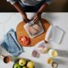 imageStasher Premium Silicone Reusable Food Storage Bags and Stretch Lids 10Pack Clear Airtight Seal Food Containers ampamp Covers Boxed Starter Kit BPA Free Leakfree Dishwasher Safe EcoFriendly10Pack
