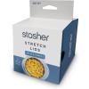 imageStasher Premium Reusable Silicone Stretch Lids 3Pack Box  Large Clear 9 Lids Airtight Seal Food Container Covers BPA Free Leakfree Dishwasher Safe Microwave Safe EcoFriendlySmall 3Pack