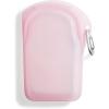 imageStasher Premium Silicone Reusable Food Storage Go Bag Clear Microwave Dishwasher Oven and Freezer Safe BPA Free Leakfree Ecofriendly 18 OzPink