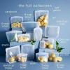 imageStasher Premium Silicone Reusable Food Storage Bags 2Pack MultiUse Lunch Bag Travel Containers BPA Free Leakfree Dishwasher Safe EcofriendlyStasher x the World of Eric Carle